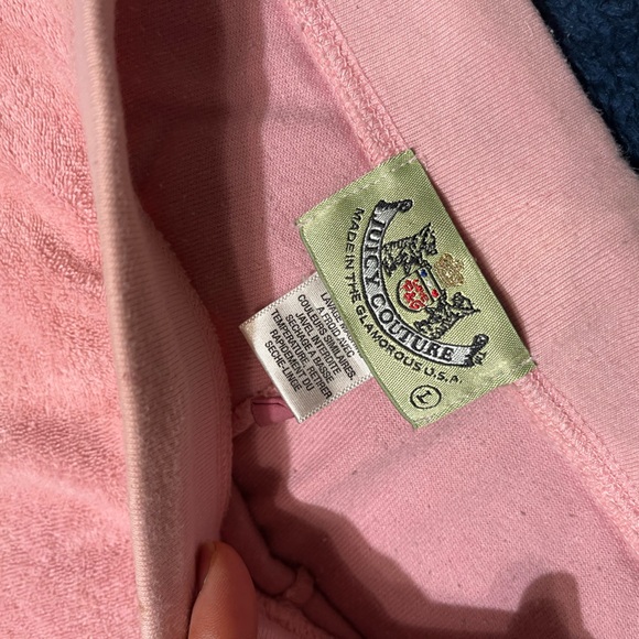 Vintage Juicy Couture Pink Terry Tracksuit L - Picture 5 of 5